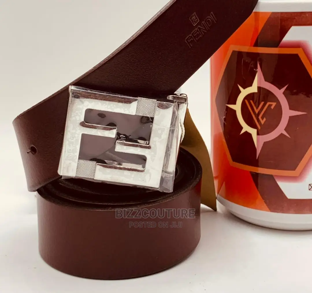 Original FENDI Leather Belts Available in Store