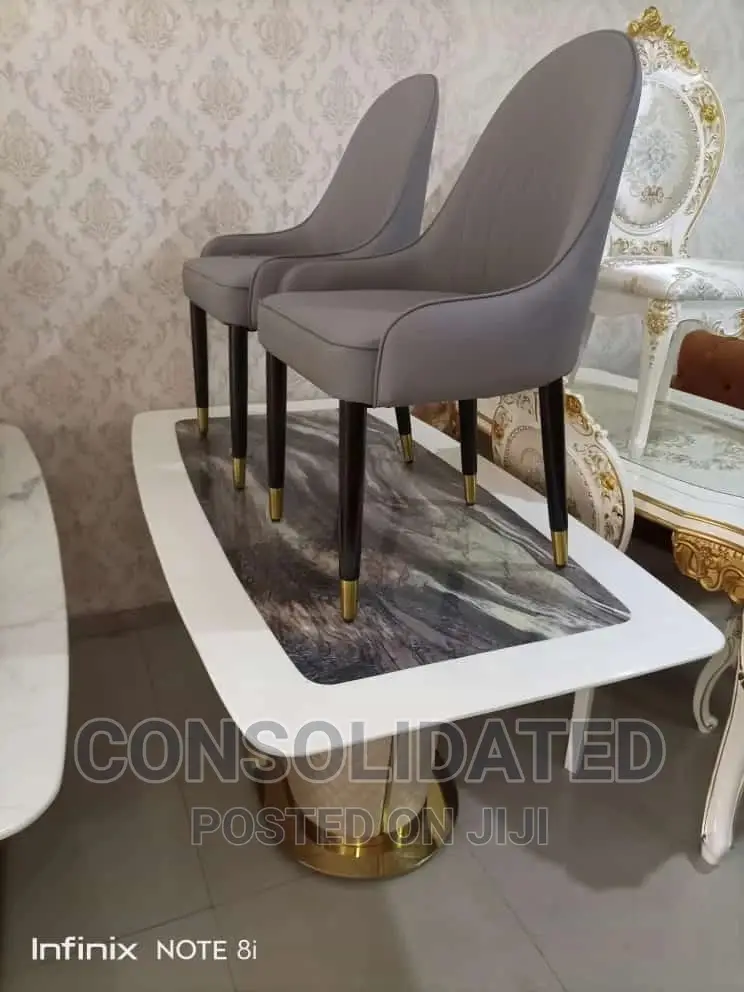 Unique Marble Dining Set