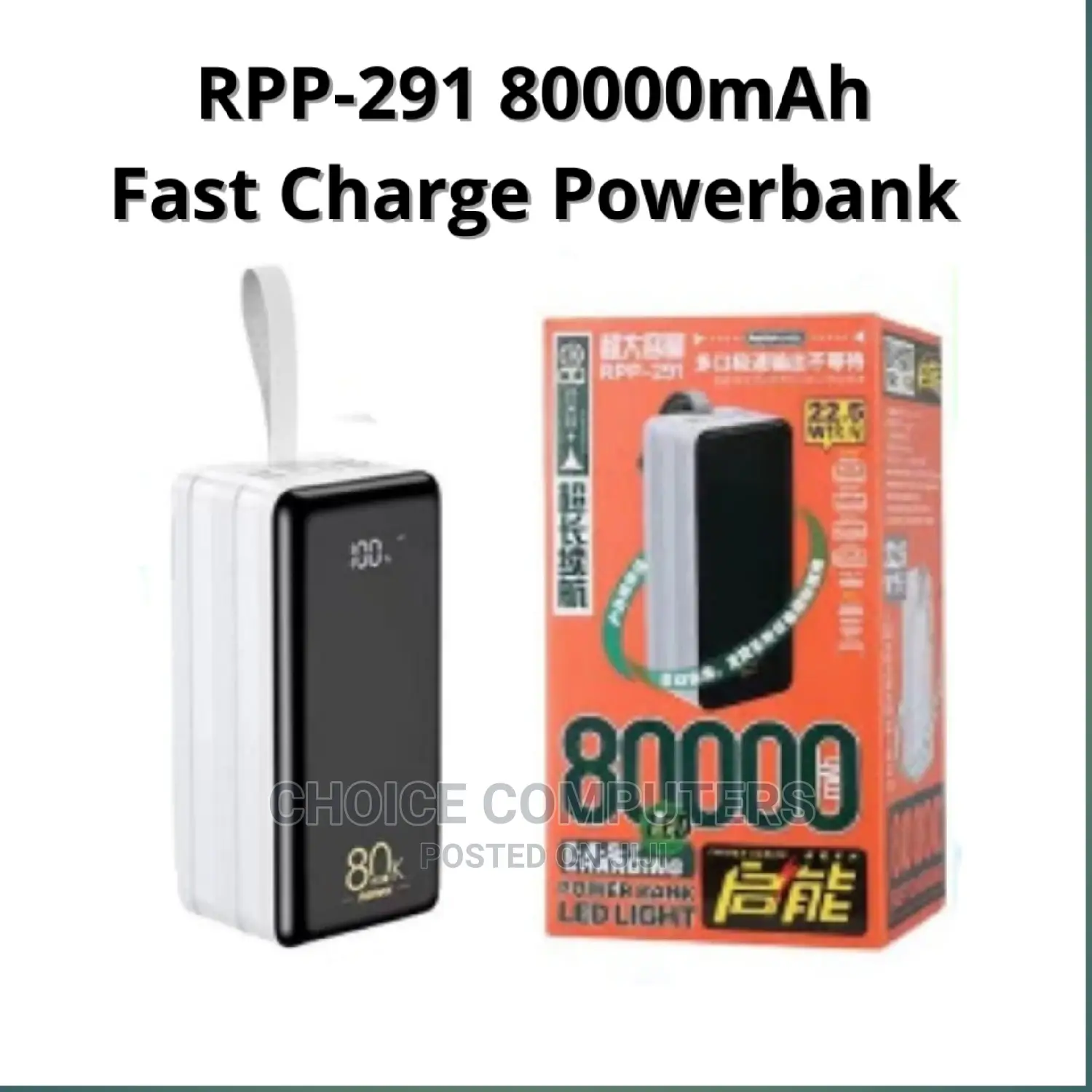 80,000mah Remax Power Bank