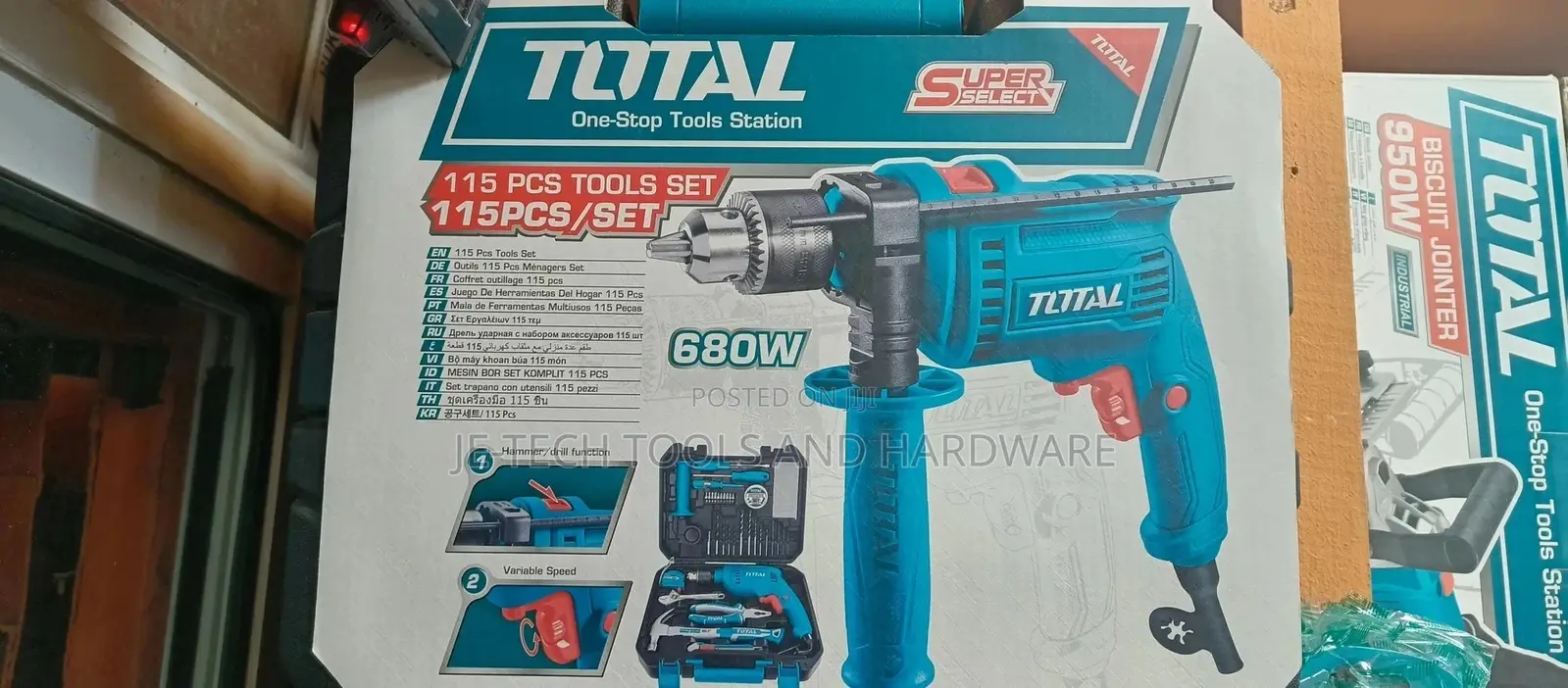 115 PCS TOTAL Tools Set