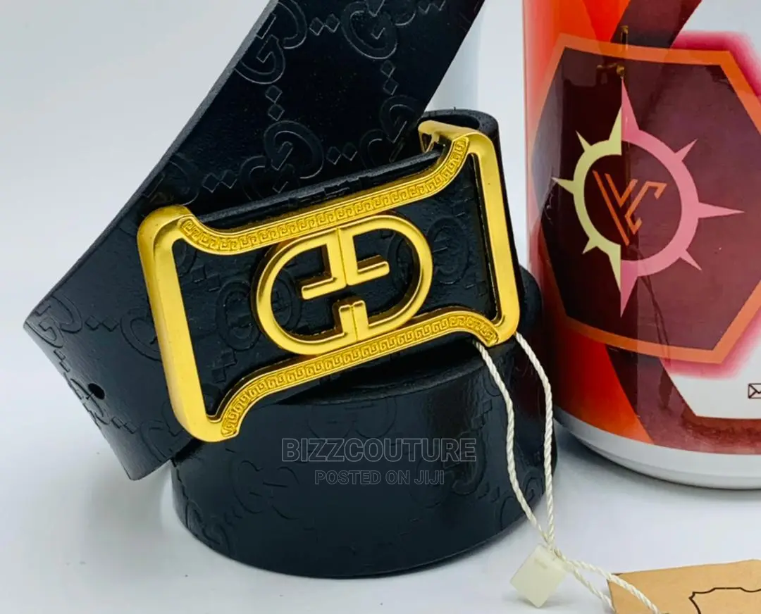 Original GUCCI Leather Strap Belts Available in Store