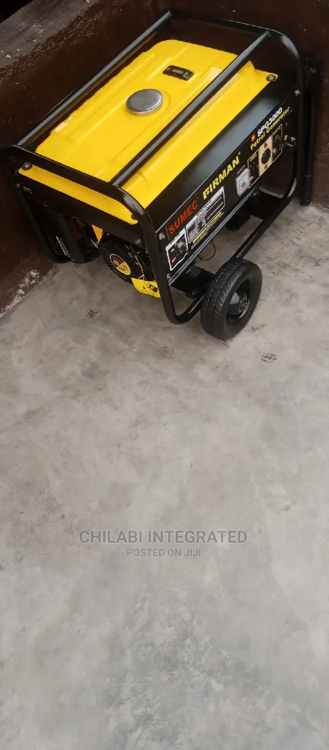 Few Months Old 2.8kva Sumec Firman Spg3000 Copper Generator