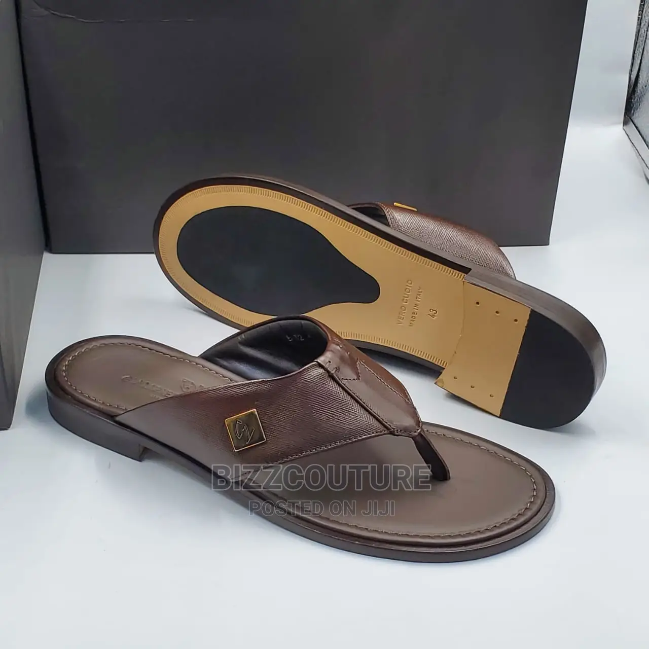 Original Italian GIANPIERONICOLA Slippers Available Instore