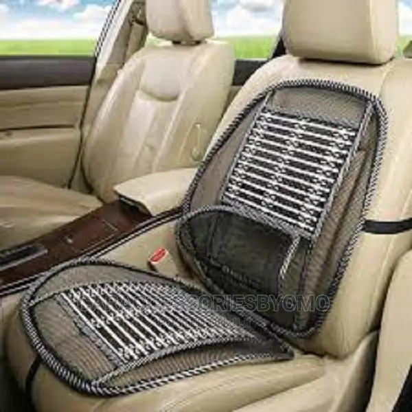 Double Car Mesh Lumbar Back Support - 1pc