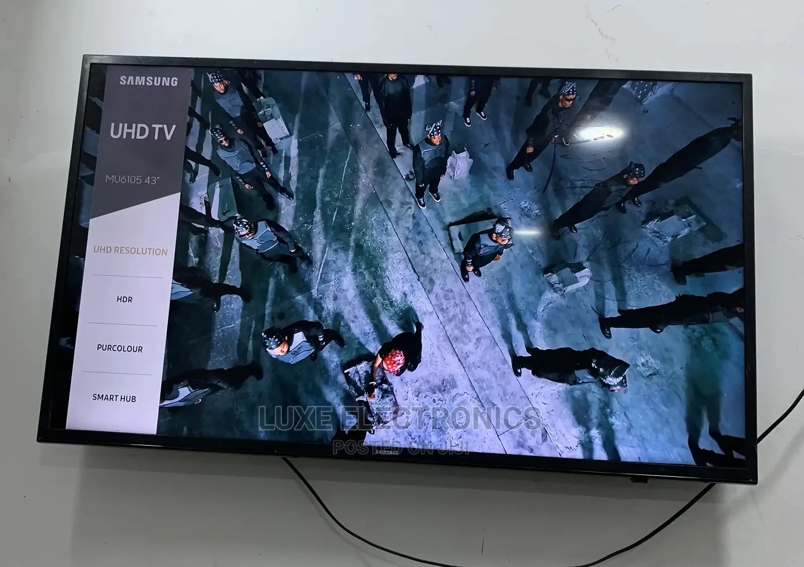 European Used 43 Inches Samsung Uhd HDR Smart Tv