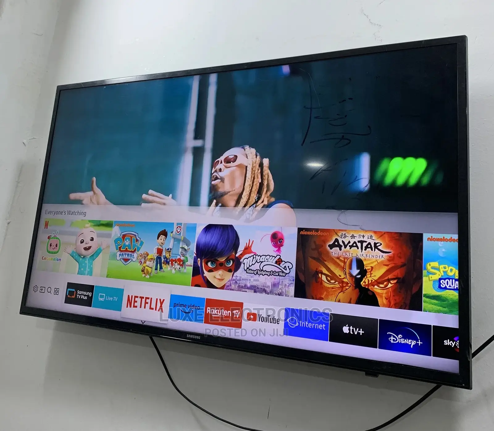 European Used 43 Inches Samsung Uhd HDR Smart Tv