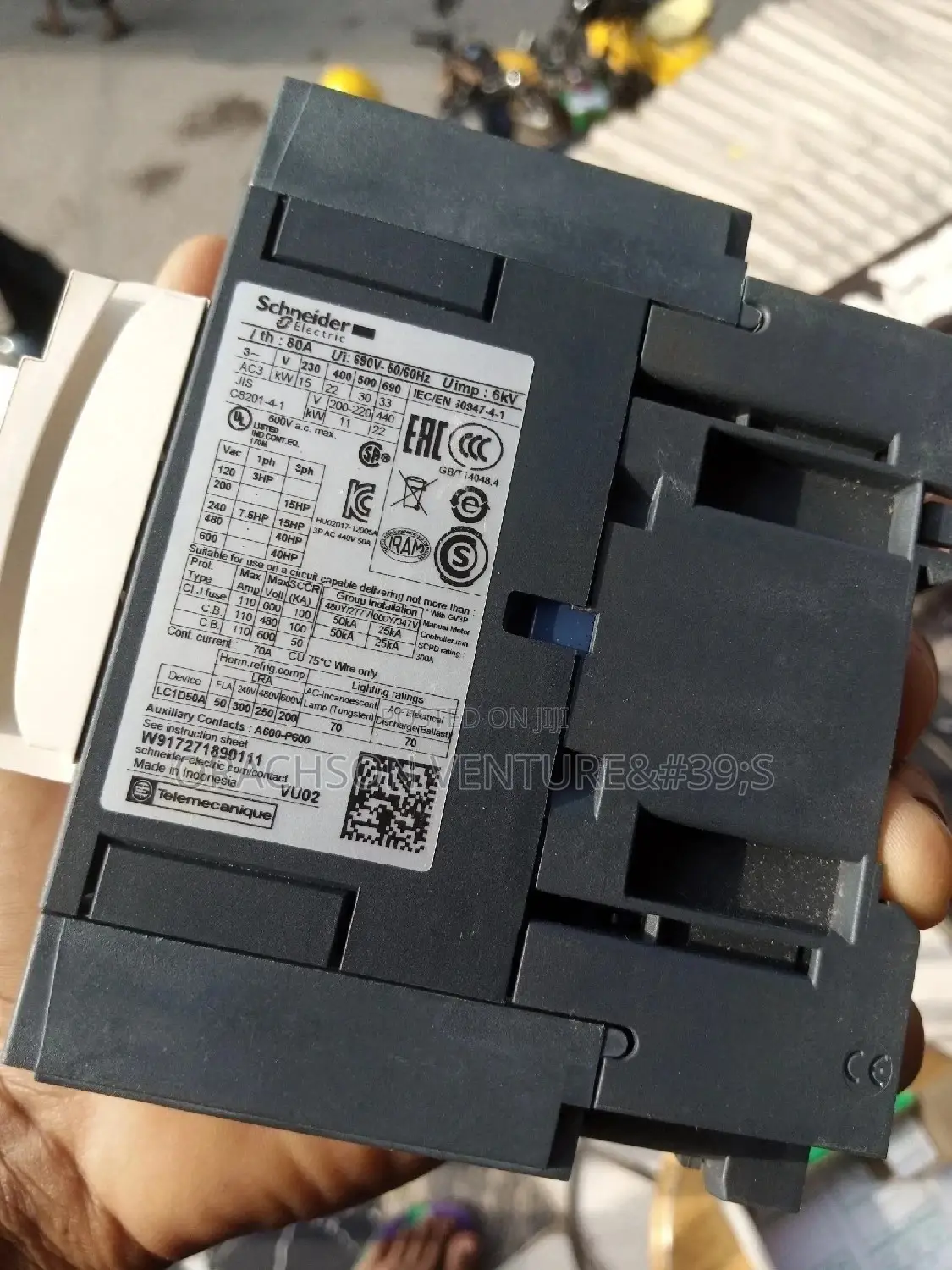 Original D50 Contactor 3pole Schneider Electric