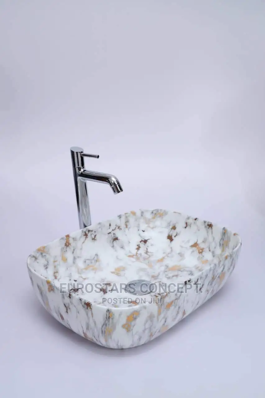 Marble Color Ceramic Wash Hand Basin