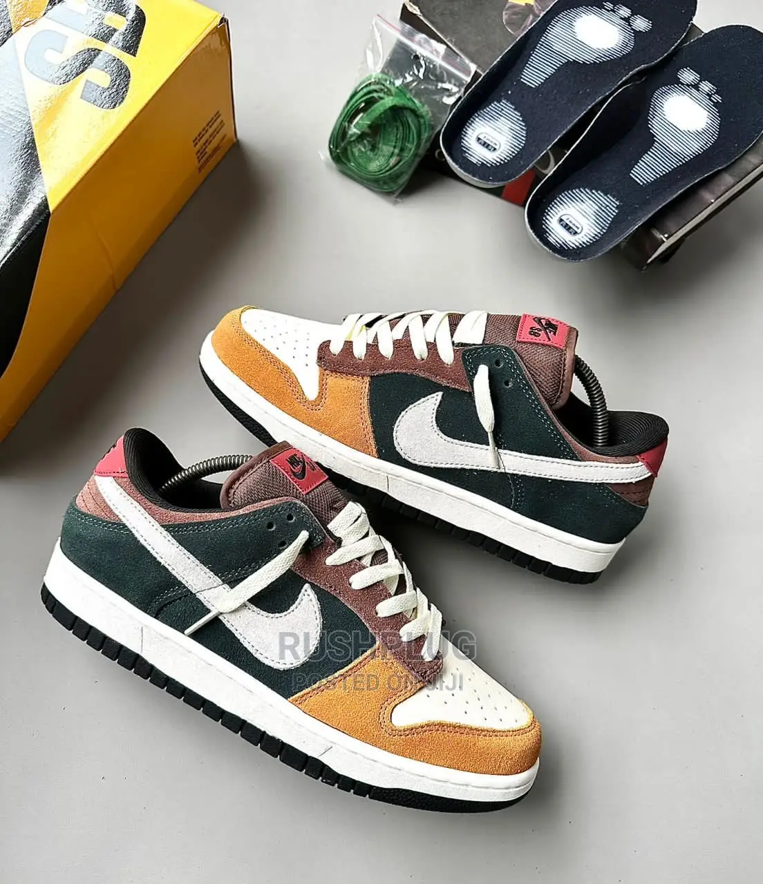 Joe Strummer X Nike Sb Dunk Low “Before/After” Sneakers