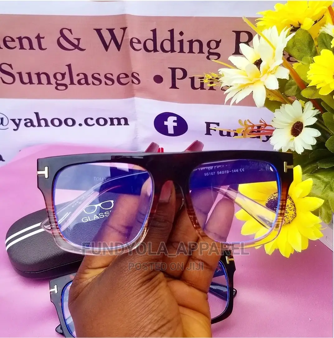 Tom Ford Male Extra Clear Eyeglasses