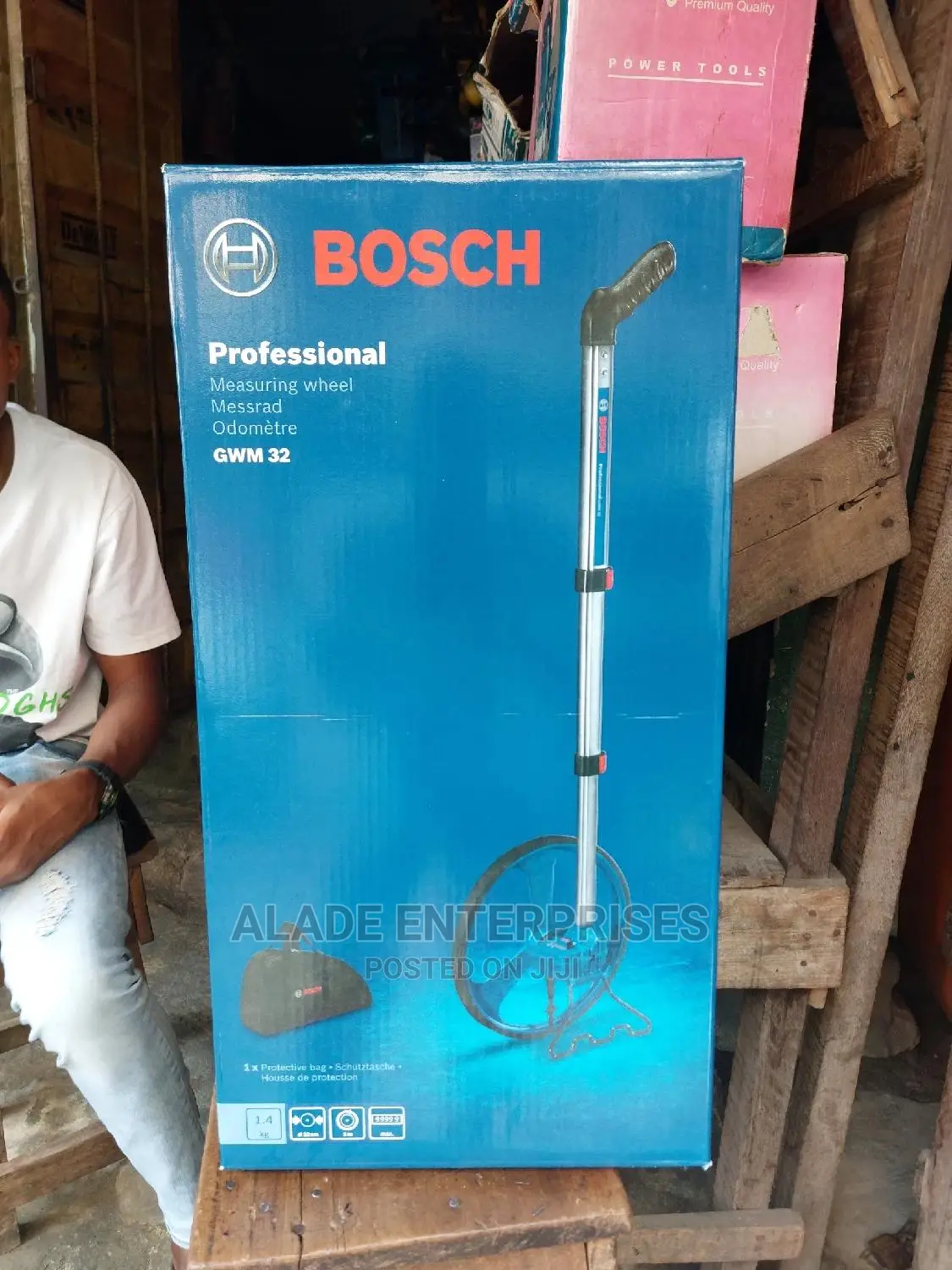 Bosch Gwm 32 Professional Measuring Wheel