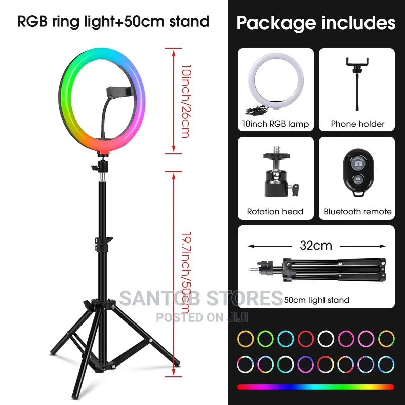 14 Inches RGB Ringlight