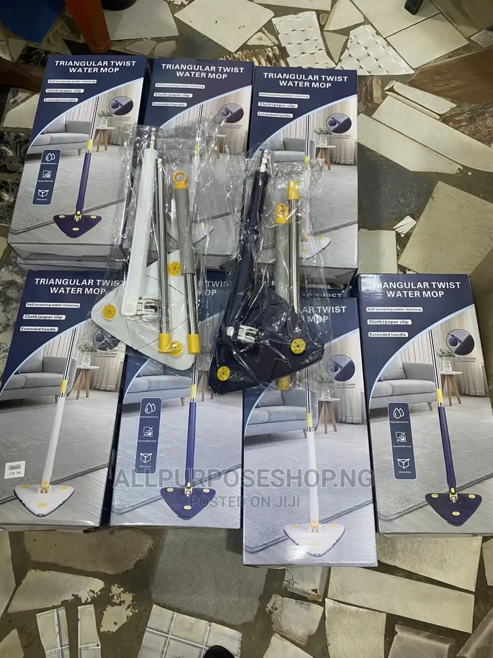 Triangle Twist Mop With Carton