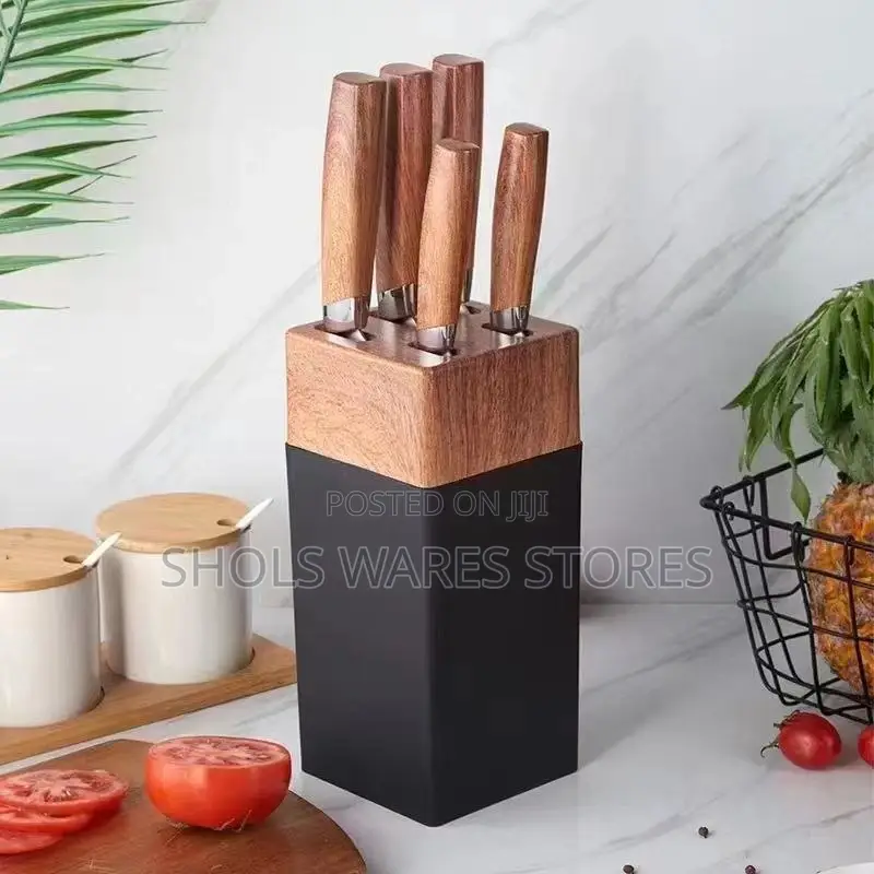 Complete Knife Set With Stand