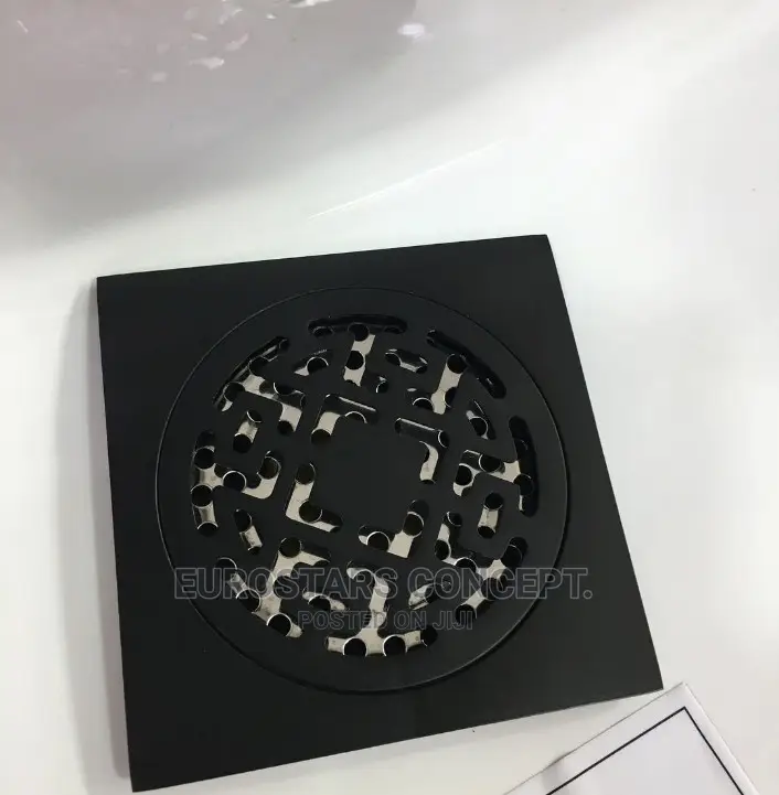 Matt Black Floor Drainage