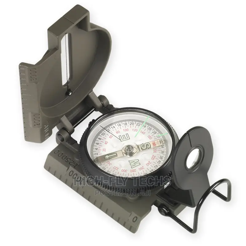 Metal Case Liquid Filled Lensatic Compass