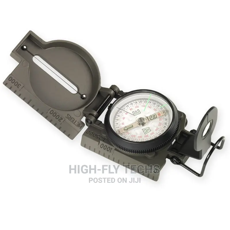 Metal Case Liquid Filled Lensatic Compass