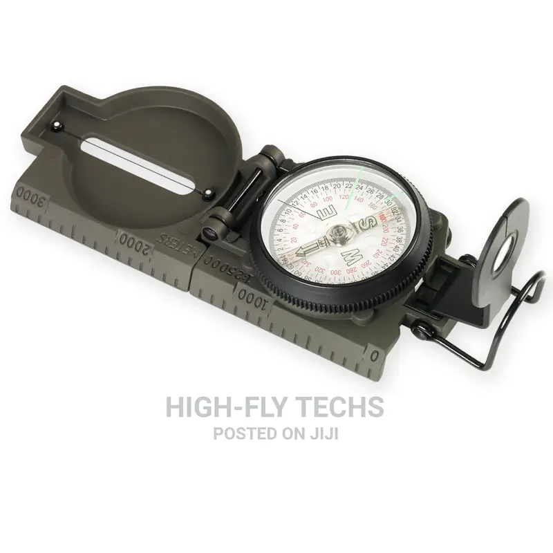 Metal Case Liquid Filled Lensatic Compass