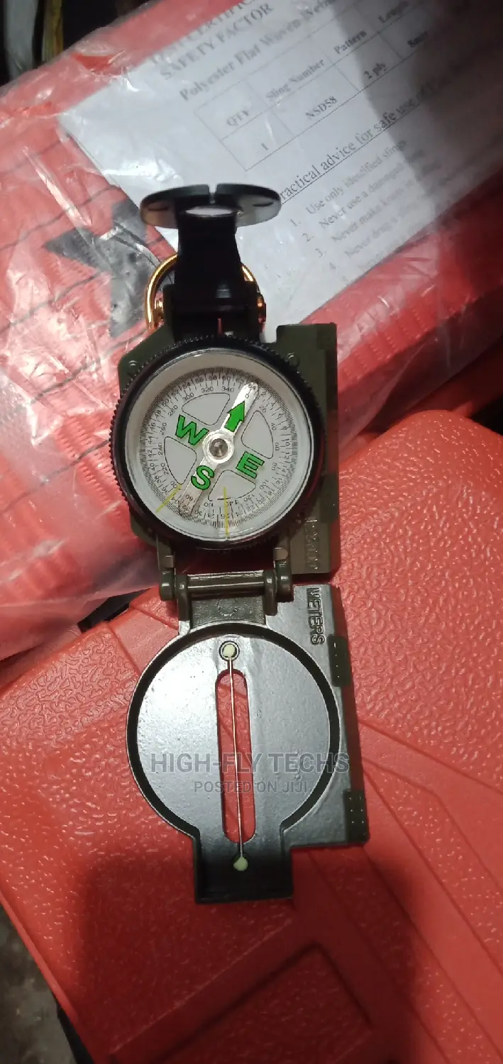 Metal Case Liquid Filled Lensatic Compass