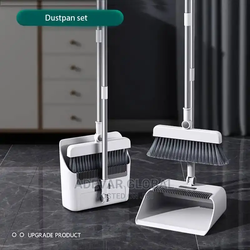 3in1 Foldable Broom Dustpan Set Magic Broom Sweeper Brush
