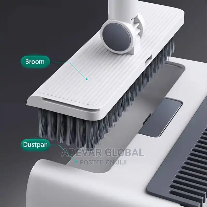 3in1 Foldable Broom Dustpan Set Magic Broom Sweeper Brush