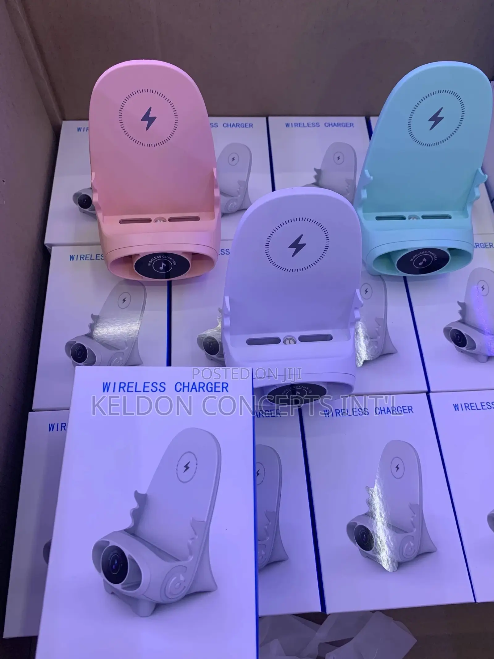 Wireless Phone Charger and Stand With Aromatic Fragrance