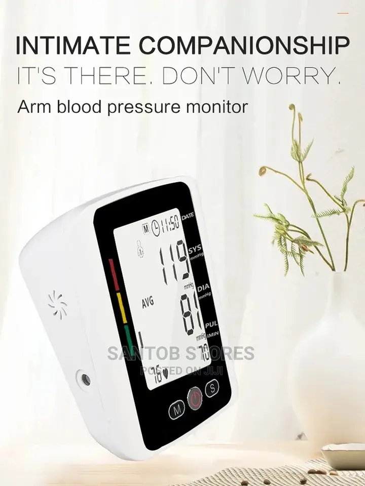Blood Pressure Monitor With Voice