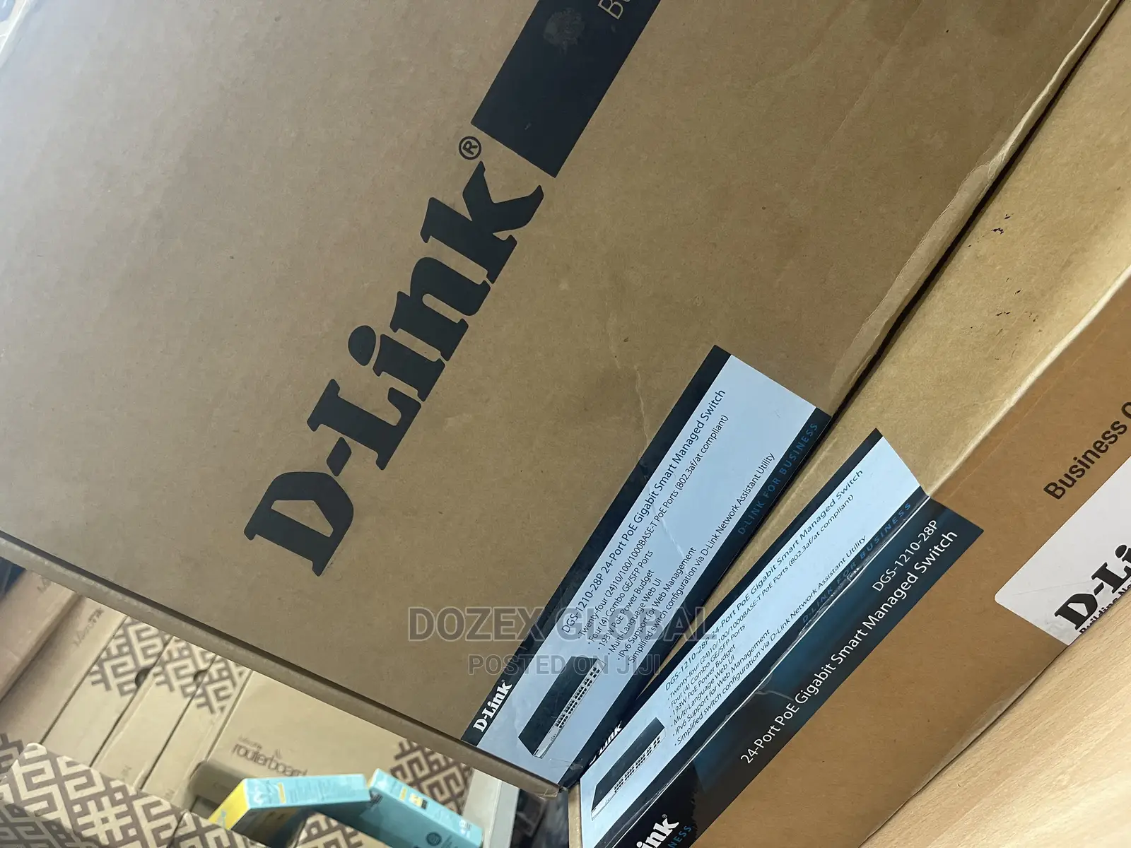 D-Link DGS-1210-28p Gigabits and Poe Managed Switch