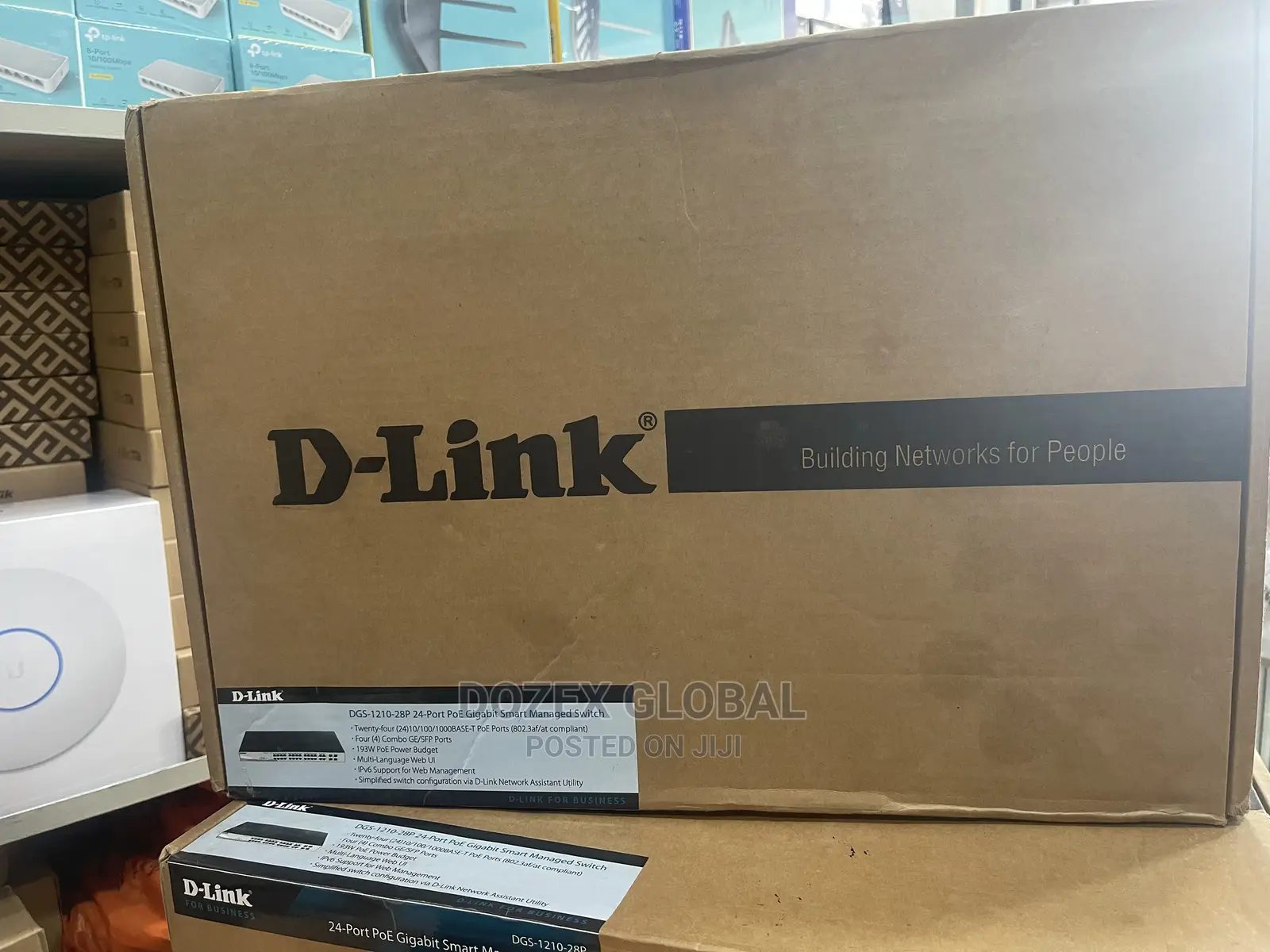 D-Link DGS-1210-28p Gigabits and Poe Managed Switch