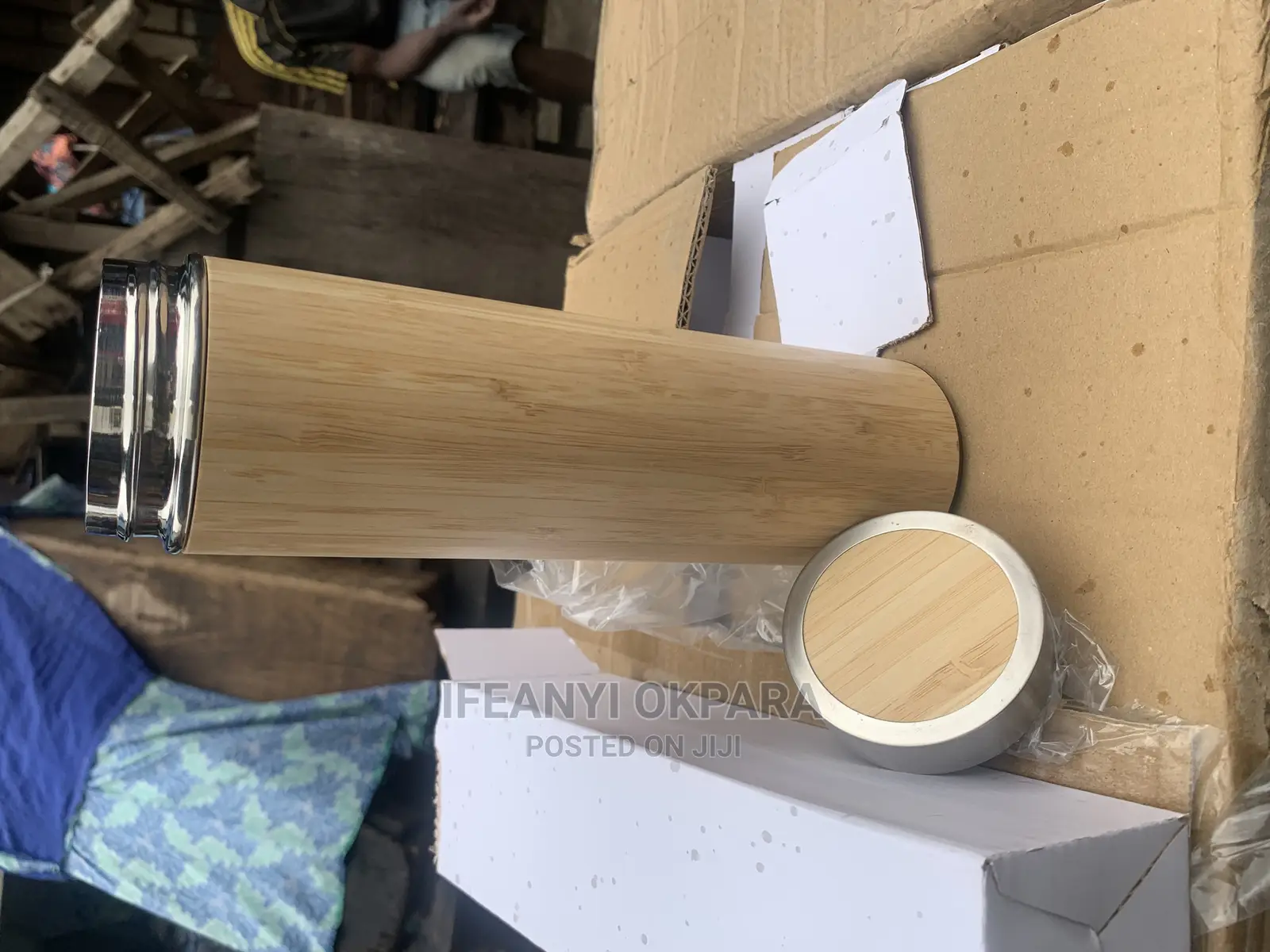 Wooden Water Bottle