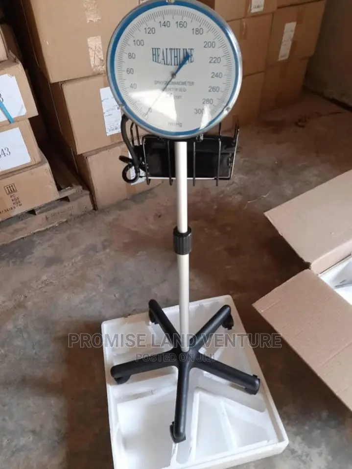 Standing Sphygmomanometer With Trolley.