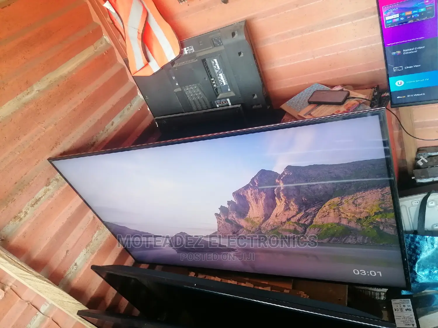 Uk Used Sony 55" Uhd Android Smart Led Tv With Remote