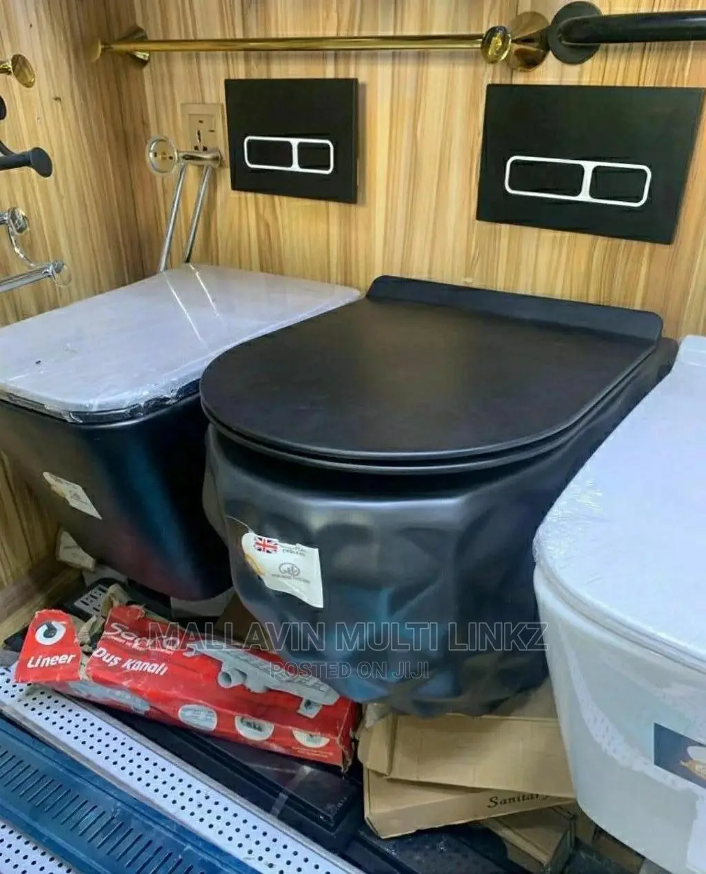 Black Wall Hung Wc England Standard