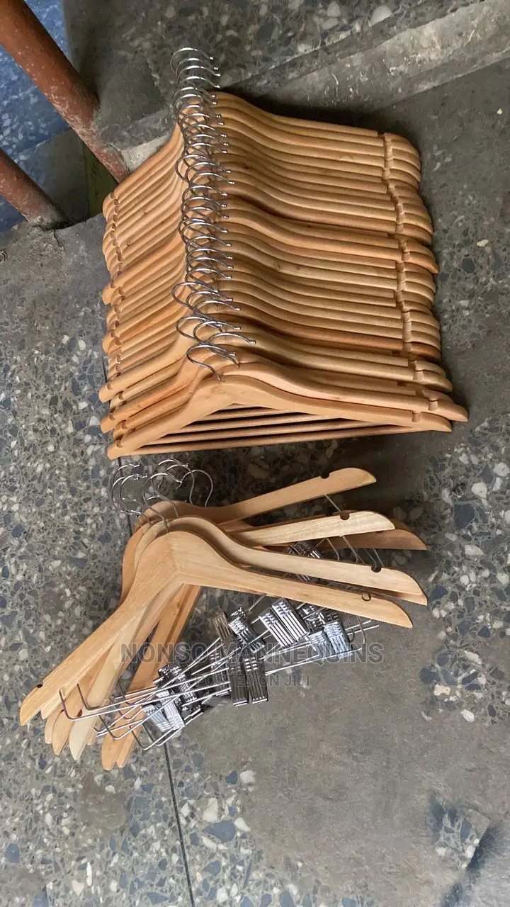 Wooden Hangers for Clothes Displays