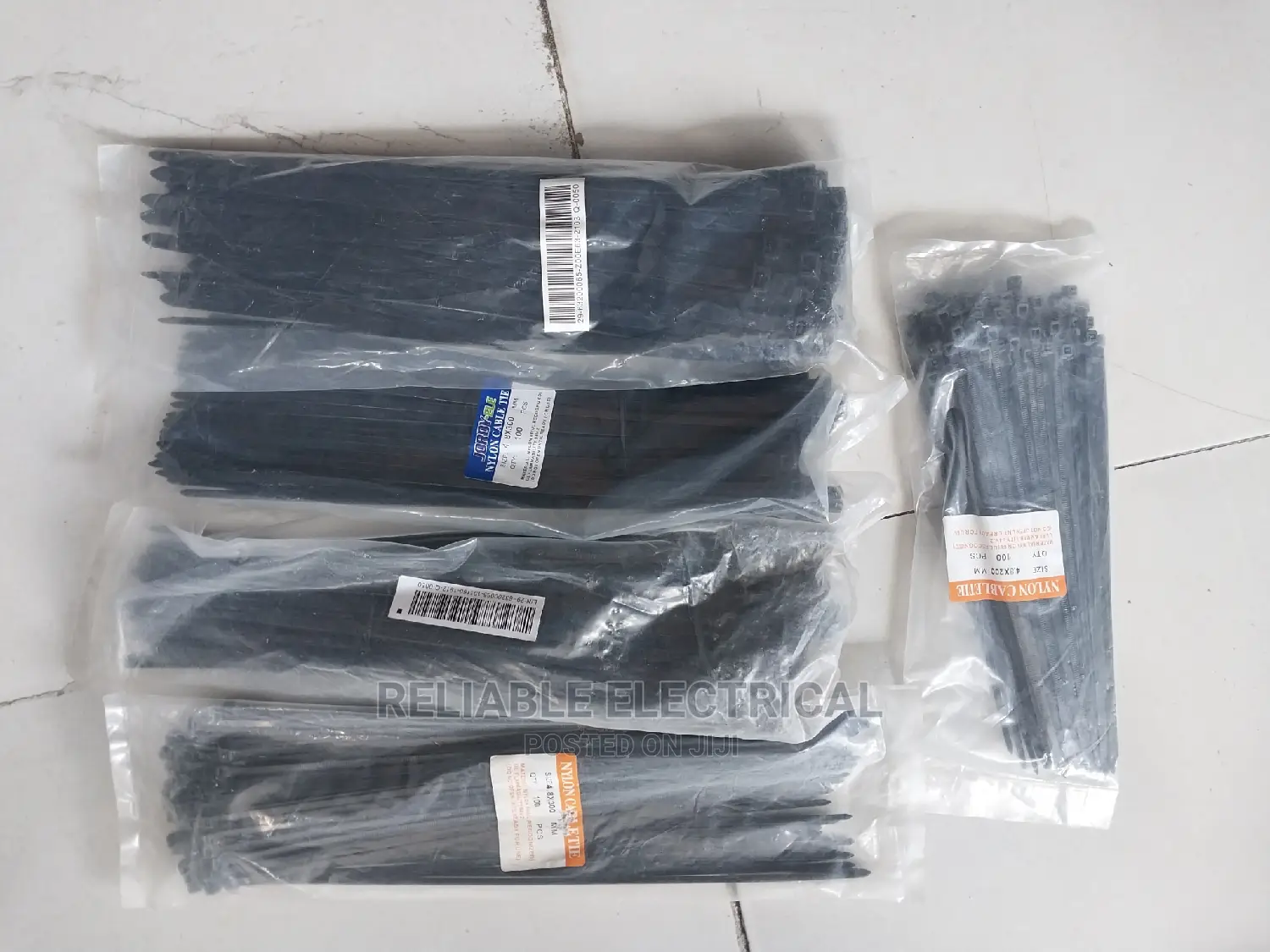 400x7.6mm Cable Ties