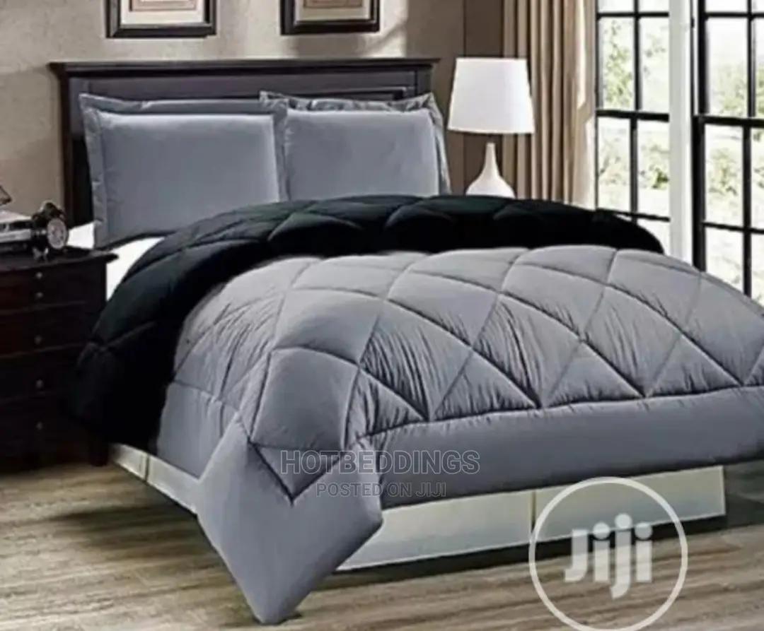 Quality Cotton Duvet, Bedspread and 4 Pillowcases