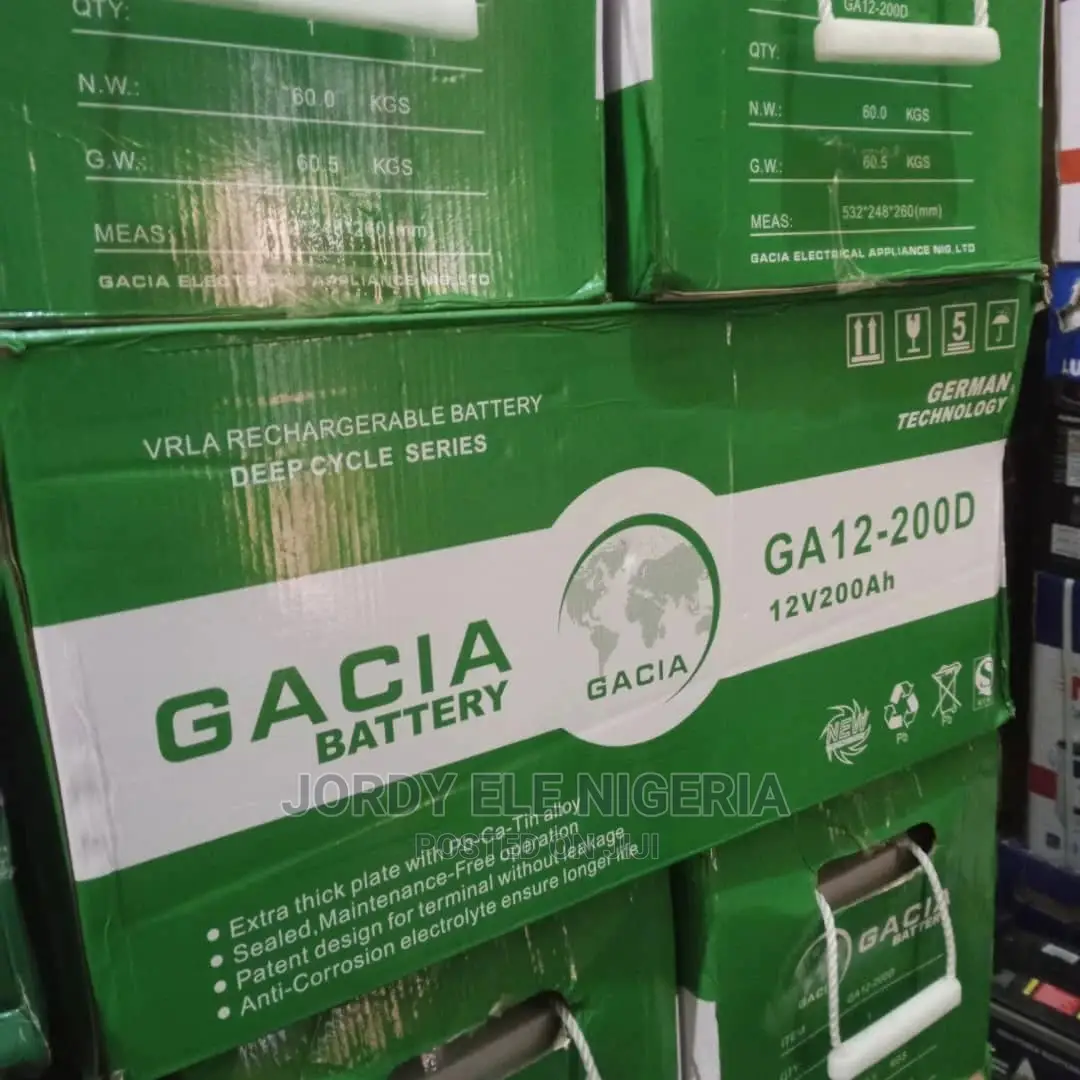Gacia Battery 12v 200ah
