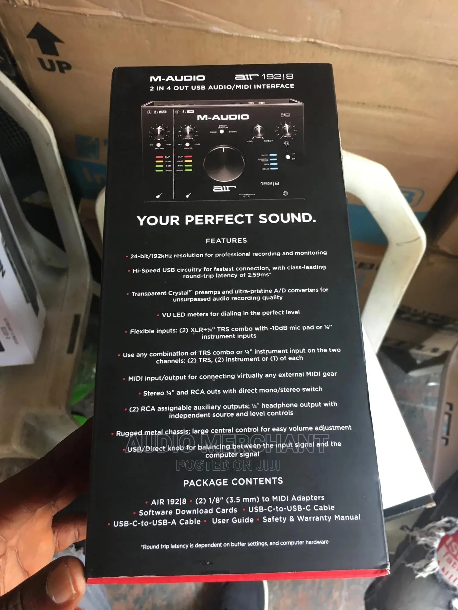 M-Audio Air 192/8 2 in 4 Out Sound Card