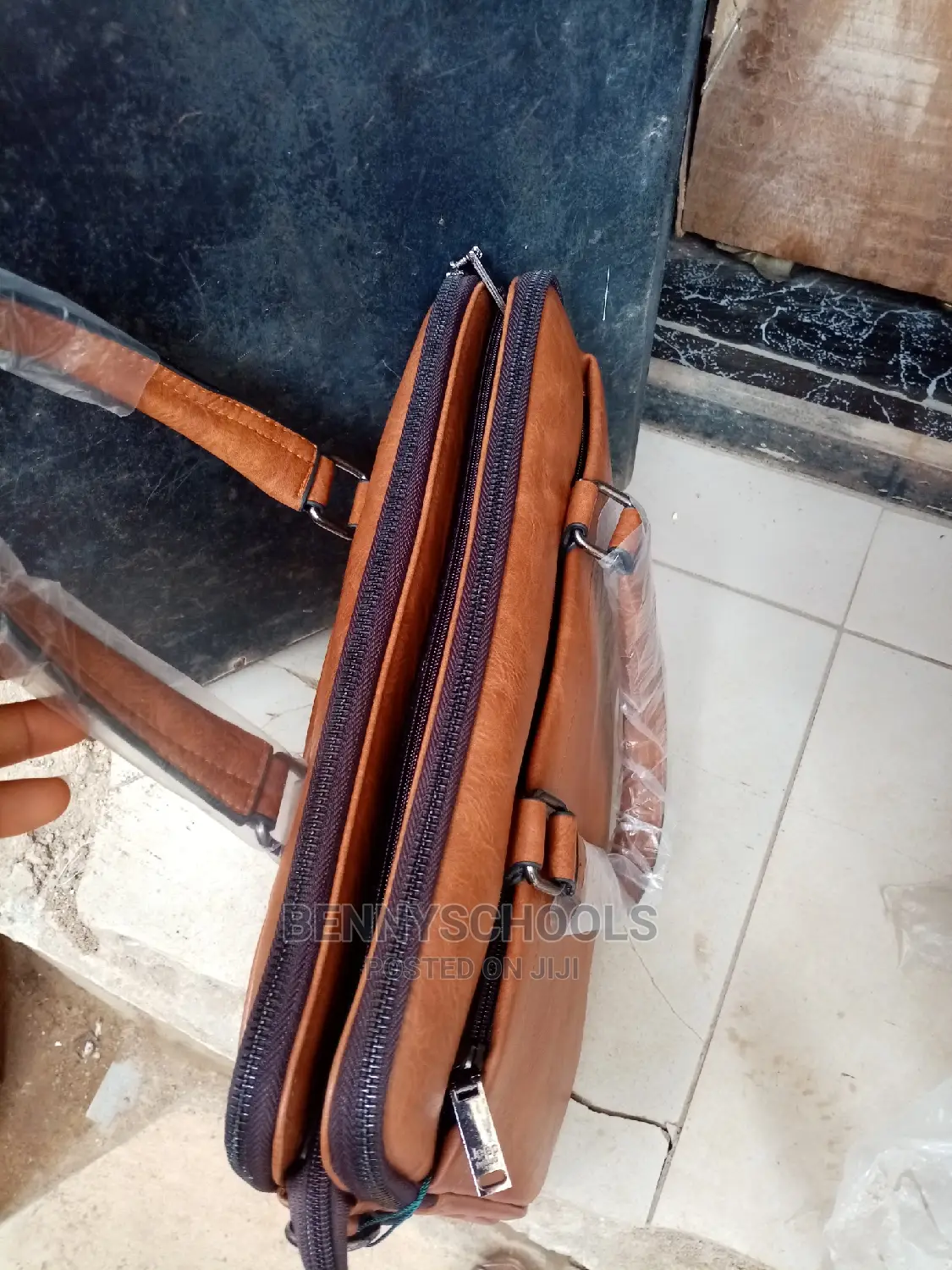 Original Jeep Leather Office, Laptop and Business Bag