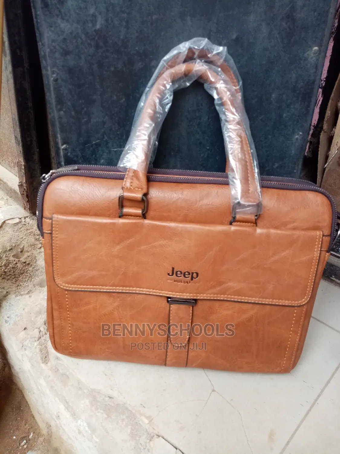 Original Jeep Leather Office, Laptop and Business Bag