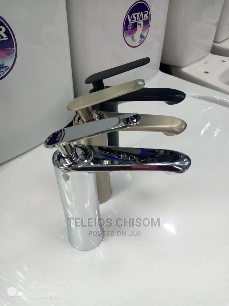 Basin Mixer Tap Chrome, Anti Rust and Black