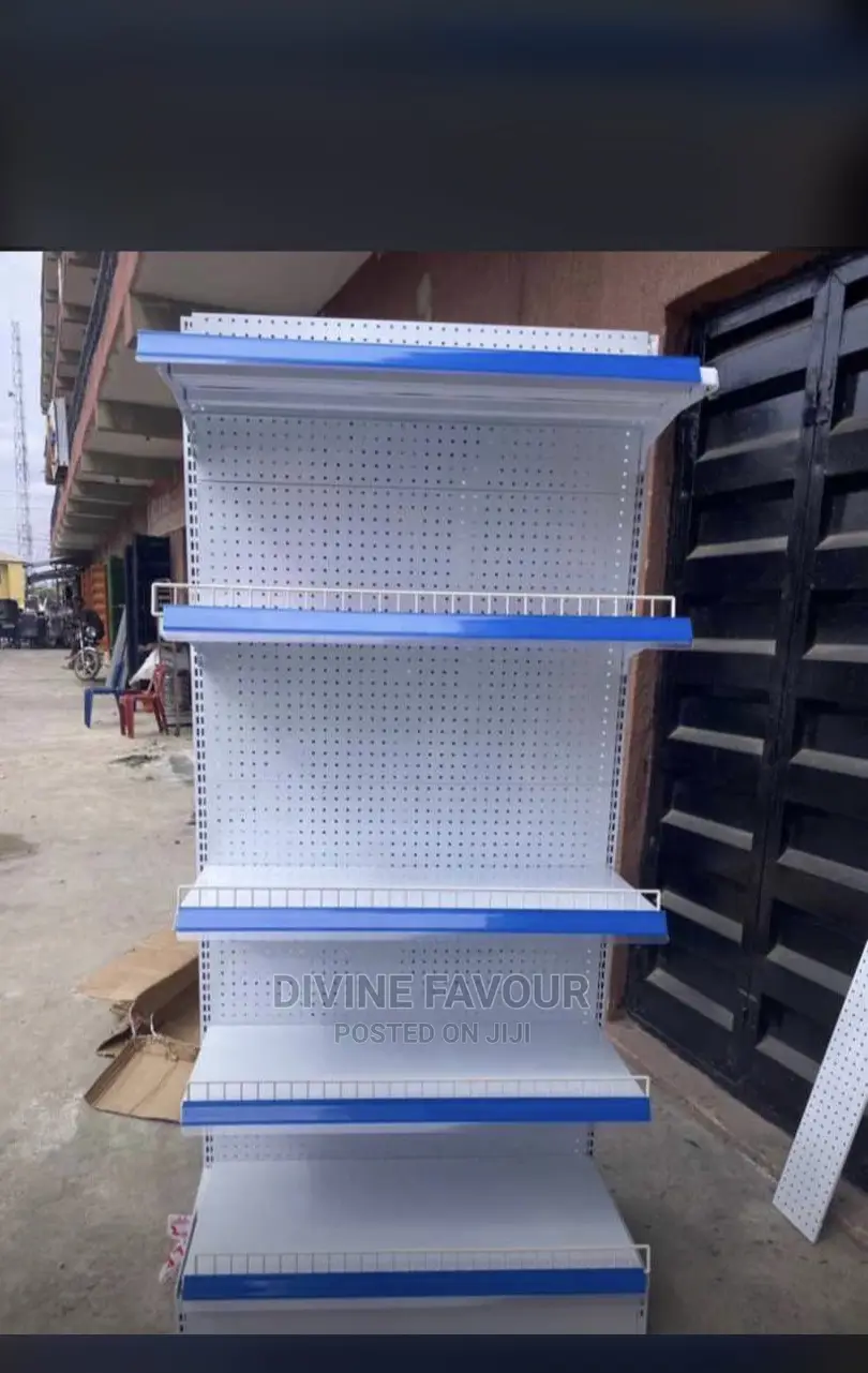 Single Side Supermarket Shelves