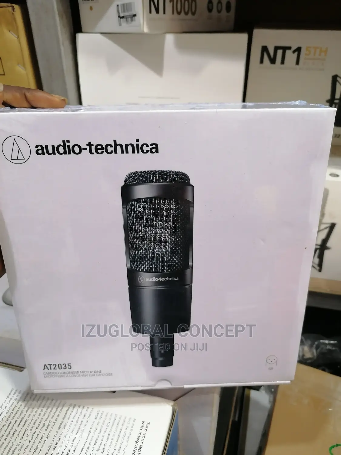 Audio-Technica AT2035 Cardioid Condenser Microphones