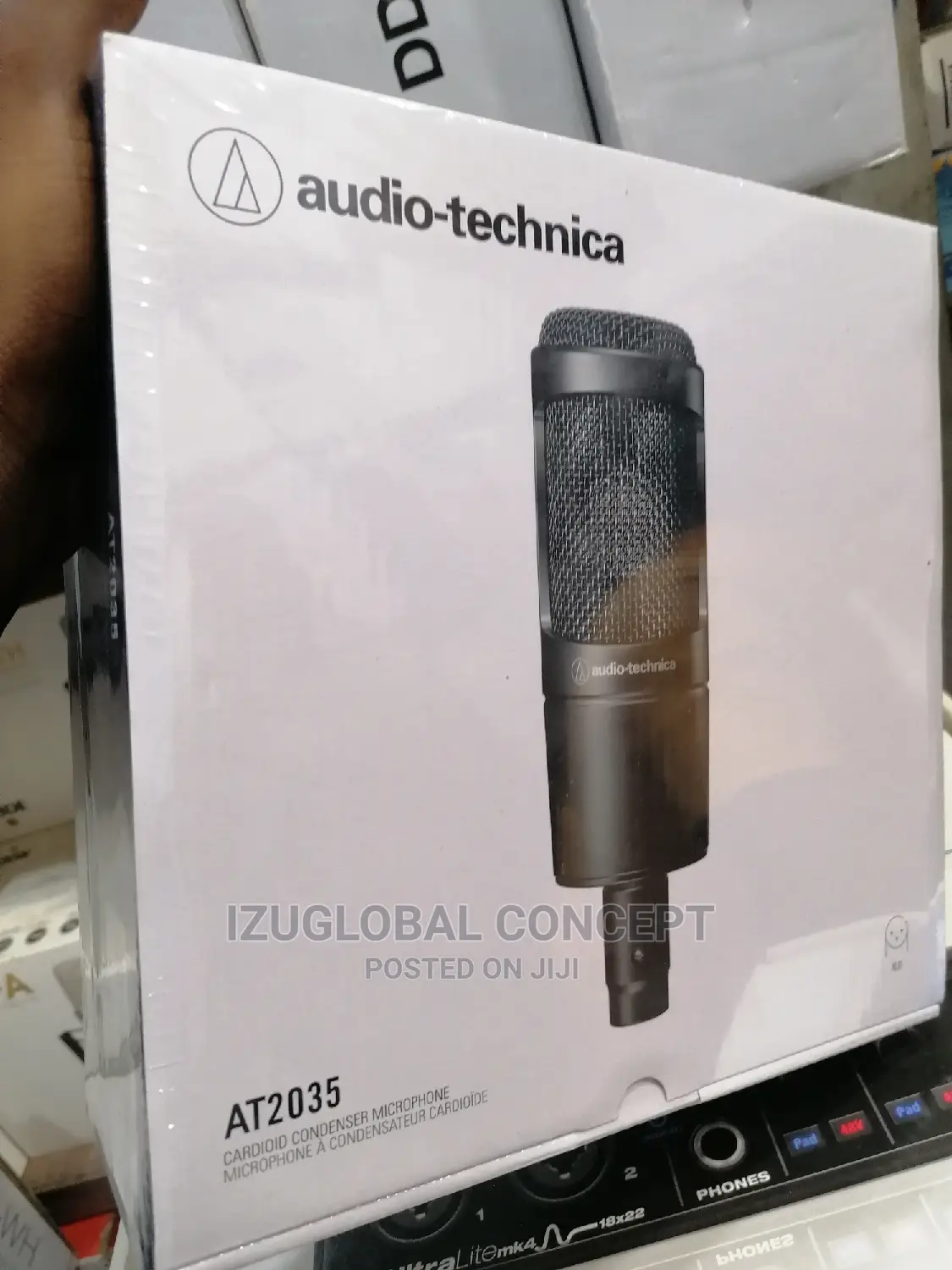 Audio-Technica AT2035 Cardioid Condenser Microphones