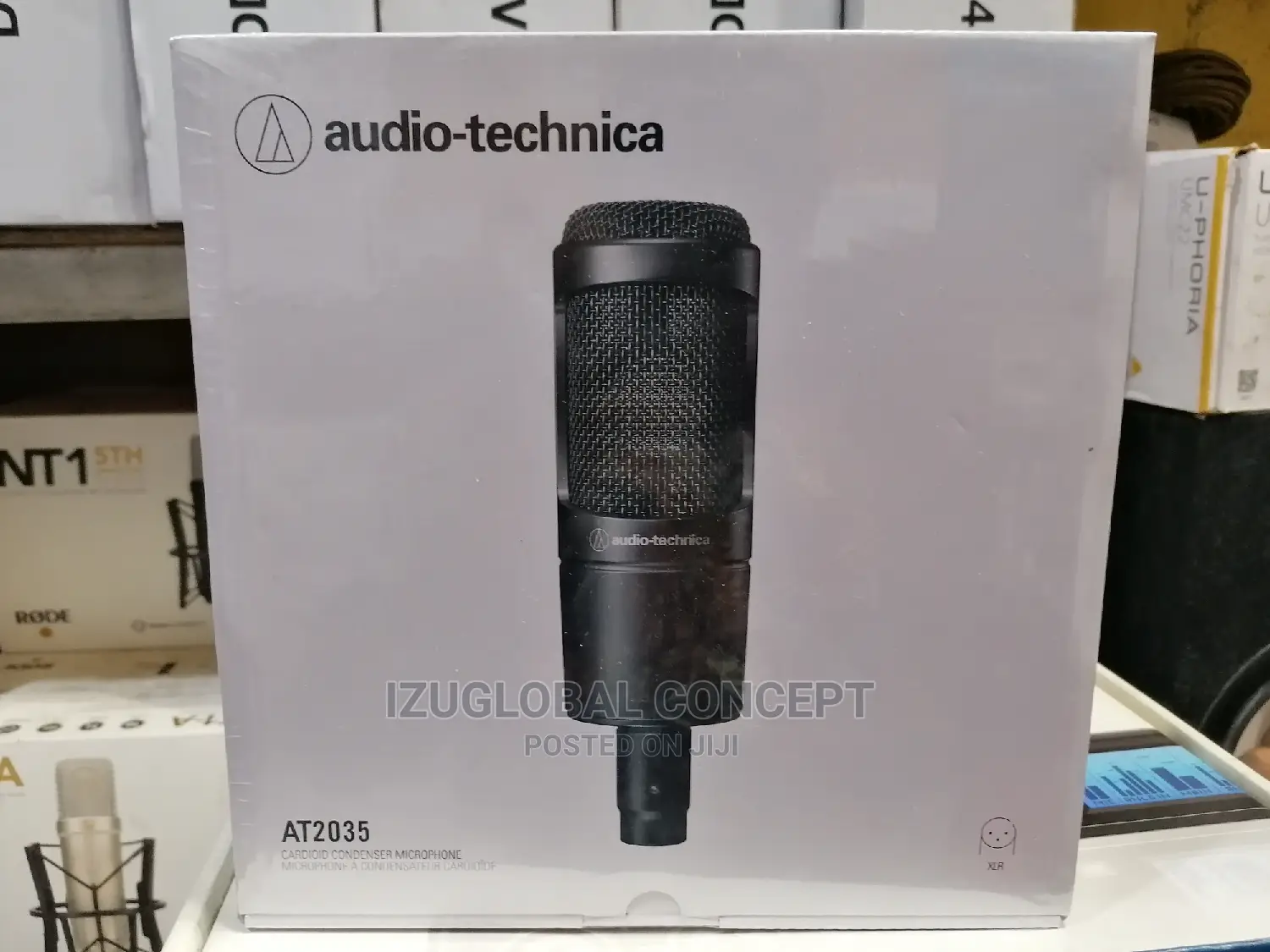 Audio-Technica AT2035 Cardioid Condenser Microphones