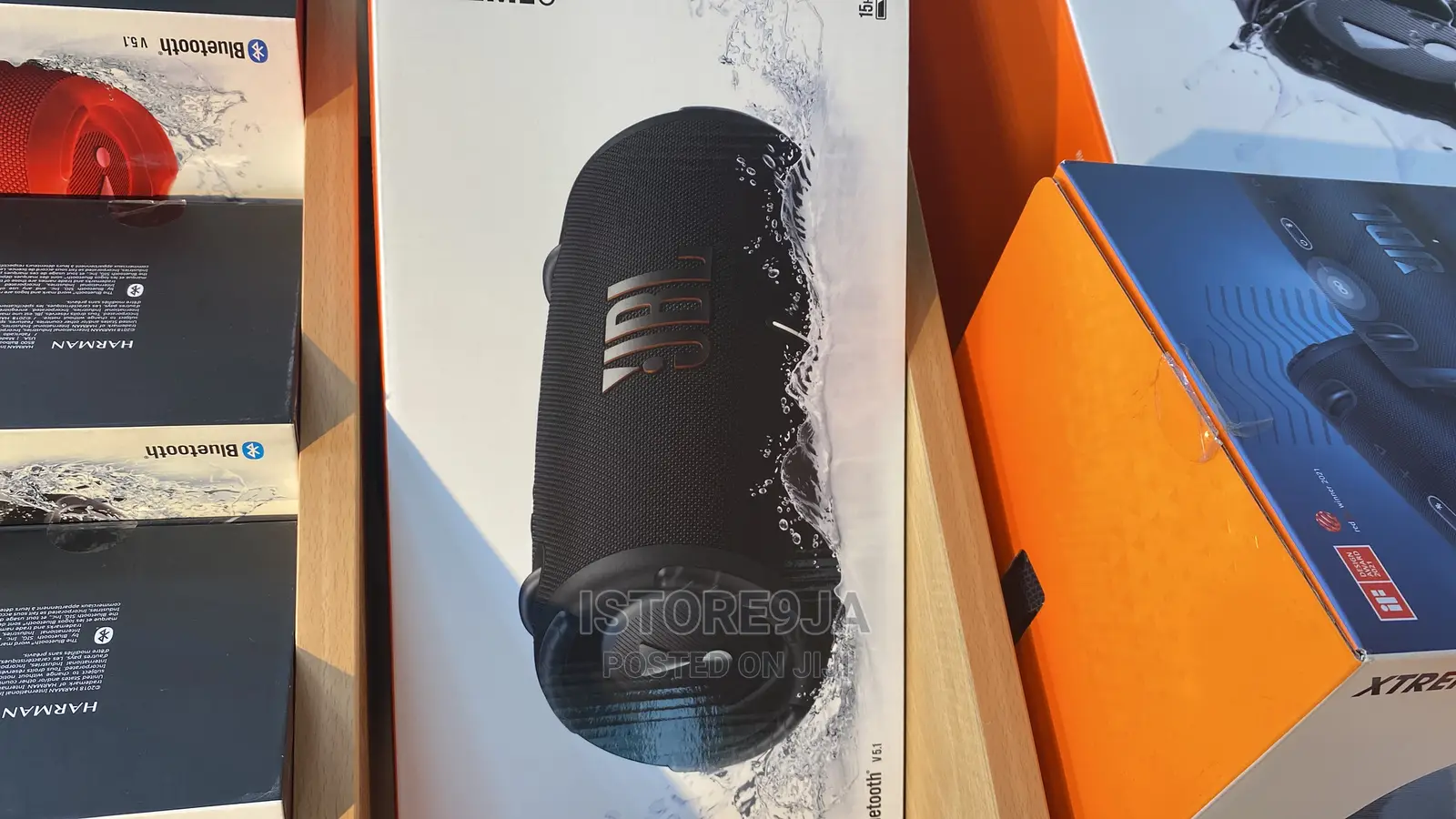 JBL Xtreme 3 Portable Bluetooth Wireless Speaker (Blue)