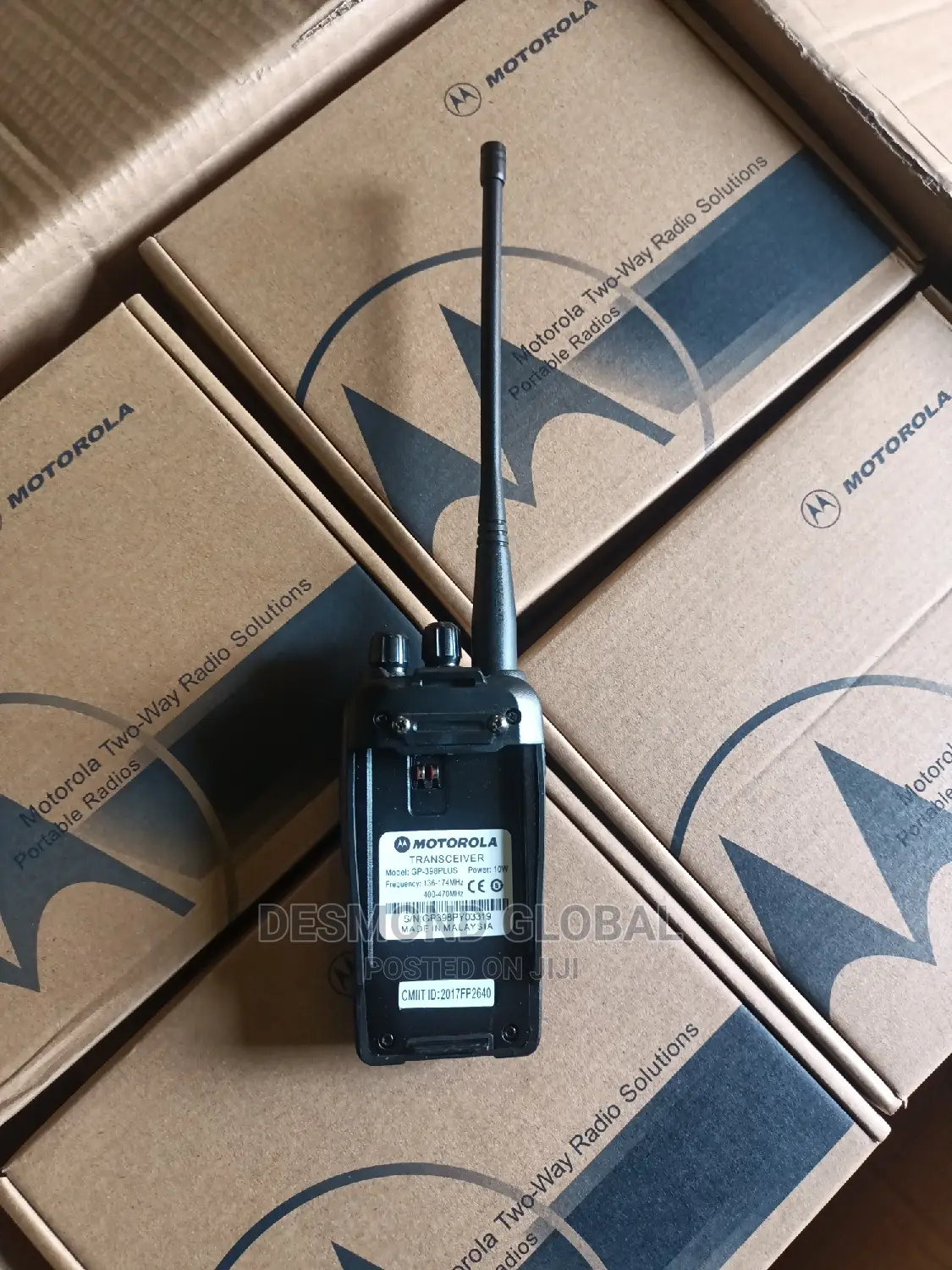 Motorola Gp398 Plus Dual Band Radio