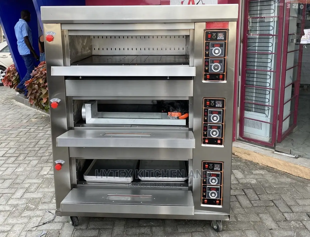 3deck 6trays Gas Oven
