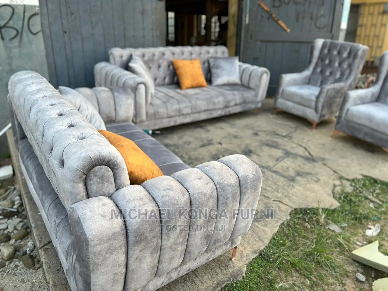 Classic Chesterfield Sofa