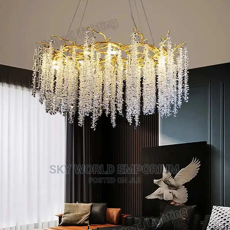 Europe Luxury Crystal Chandeliers for Living Room